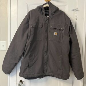 Carhartt WASHED DUCK BARTLETT JACKET size XLT GREY